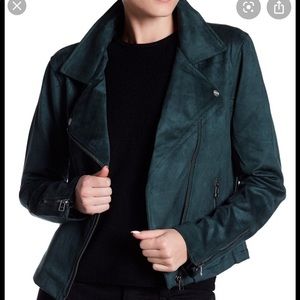 SANCTUARY do it right faux suede Moto jacket